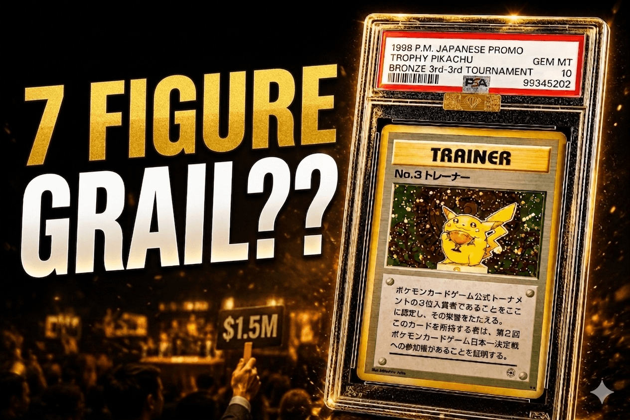 Trophy Pikachu Pushes Into 7 Figures as Pokemon Frenzy Continues
