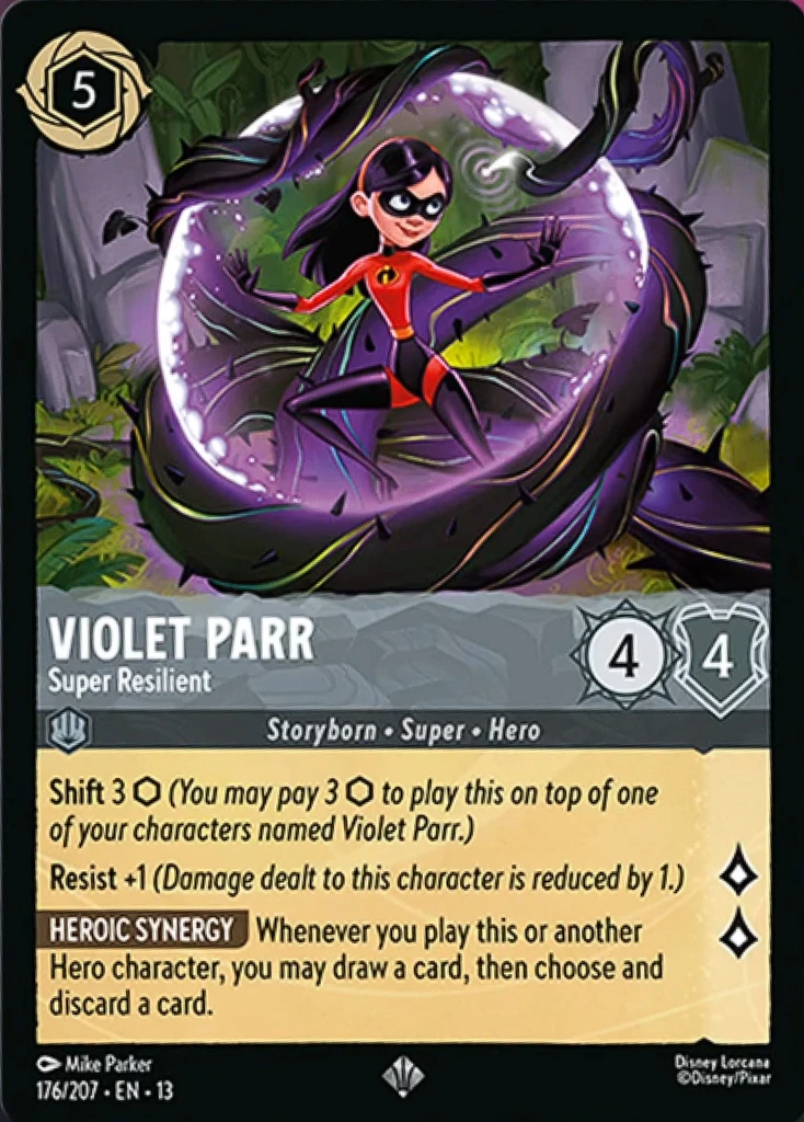 Violet Parr - Super Resilient card