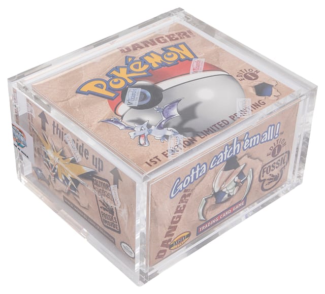 1999 Fossil 1st Edition Factory-Sealed Booster Box