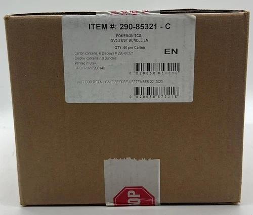 151 Booster Bundle Display Master Case