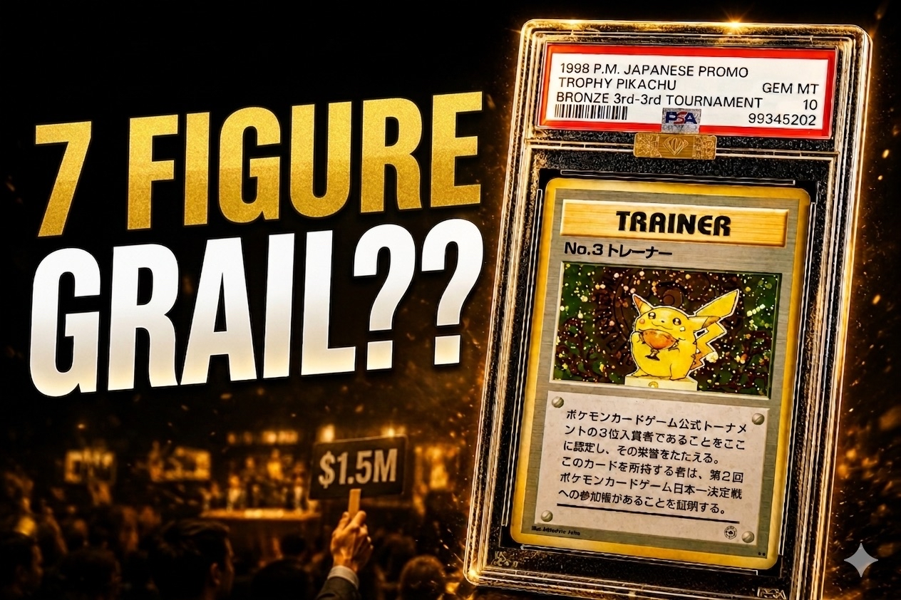 Trophy Pikachu Pushes Into 7 Figures as Pokemon Frenzy Continues