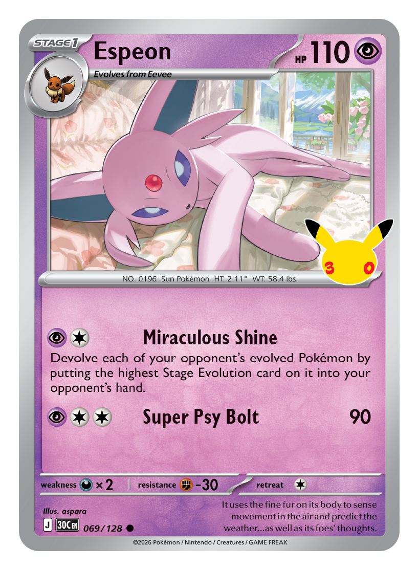 Espeon card
