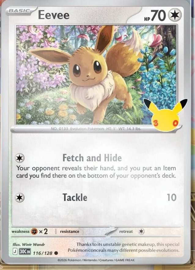 Eevee card