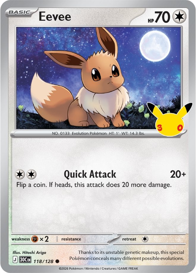 Eevee card