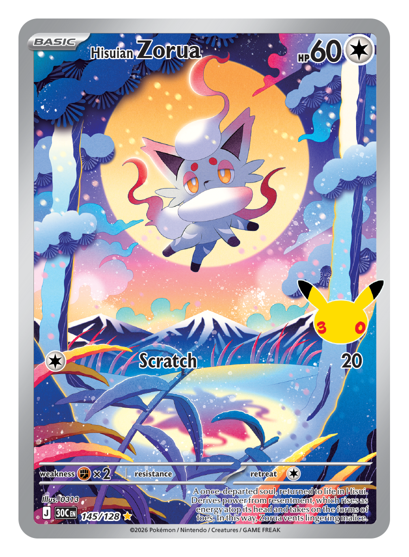 Hisuian Zorua card