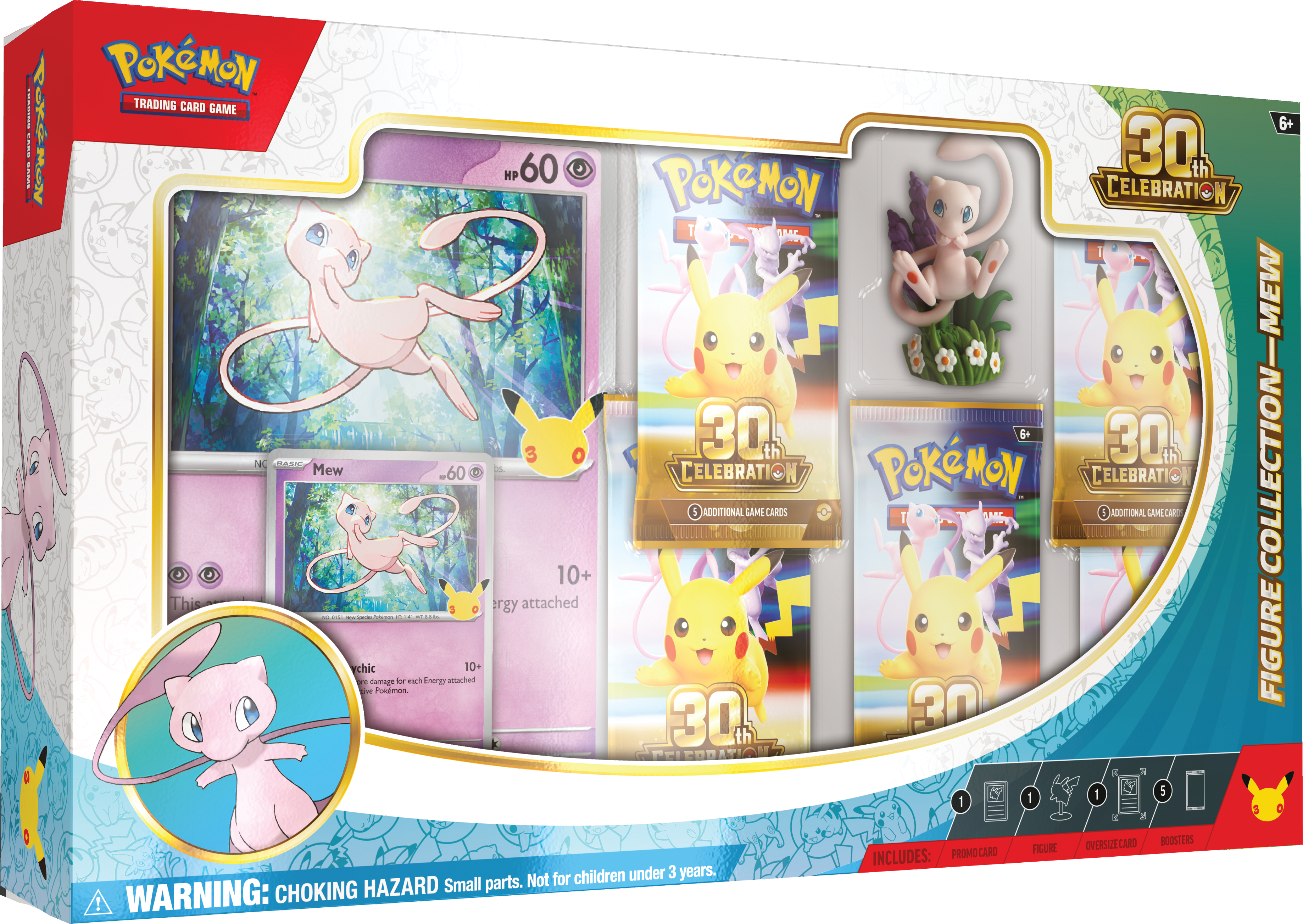 30th Celebration Mew Figure Collection